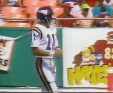 1990 Week 1 - Minnesota Vikings at Kansas City Chiefs