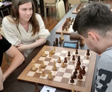 Pair chess. WFM Fatality & FM Luke Skywalker vs Rusu & Rusu. Chess Fight Night. CFN. Blitz