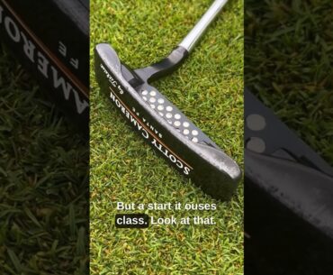 Scotty Cameron Putter THIS IS A CLASSIC #shorts