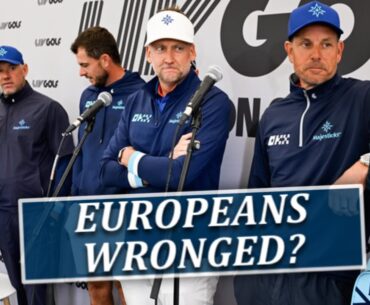 Majesticks GC Westwood, Poulter, Stenson Best of LIV London Presser