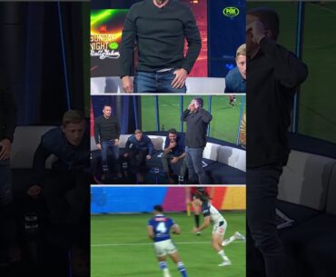 Matty and the boys LIVE REACTION to Matt Burton game winner  | Matty Johns | Fox League | #shorts