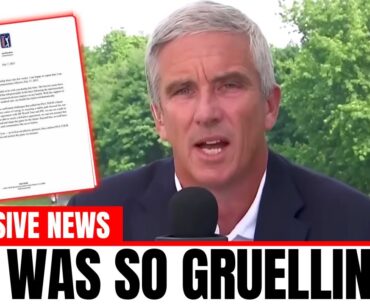Jay Monahan FINALLY BREAKS SILENCE ON his ILLNESS with VERY surprising comments