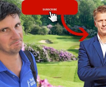 Round of golf with Andrew Castle