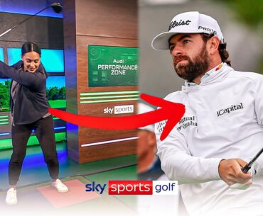 REPLICATING Cam Young’s unique golf swing 🔍 | Audi Performance Zone