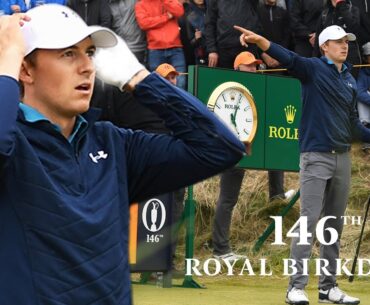 JORDAN SPIETH wins The Open from THE DRIVING RANGE!