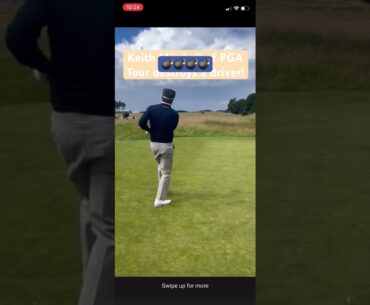 PGA Tour Pro Keith Mitchell destroys a driver! #golf #keithmitchell #tomgillisgolf