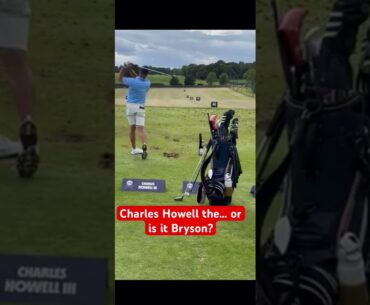 Charles Howell is.. or Bryson DeChambeau hits it stiff! #brysondechambeau #golf #livgolf