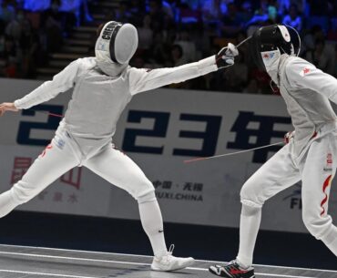 Hong Kong vs China - 2023 Foil Asian Fencing Championships Men’s Team Bronze (Wuxi)