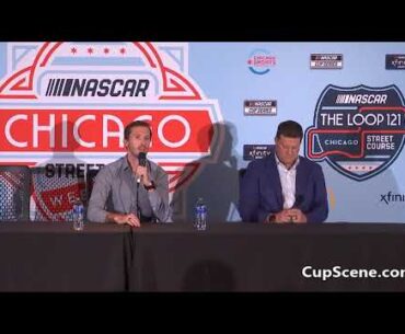NASCAR Chicago Street Race July 2023: Ben Kennedy, Steve O'Donnell post race