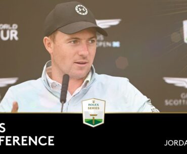 Jordan Spieth's Press Conference | 2023 Genesis Scottish Open