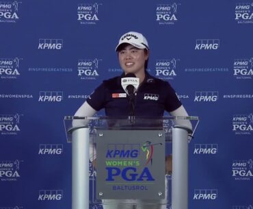 Yuka Saso Sunday Flash Interview 2023 KPMG Women’s PGA Championship