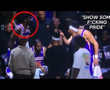 *UNSEEN* DeAndre Ayton Leaves Suns Huddle After Devin Booker Tells Him “If He Wants To F*cking Win”