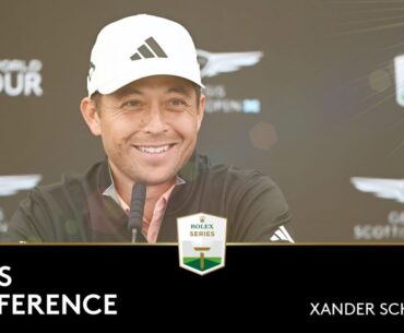 Xander Schauffele's Press Conference | 2023 Genesis Scottish Open