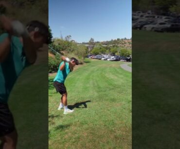 Think about this to hit more pure shots #golf #golflife #golfswing
