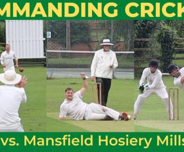 COMMANDING CRICKET! | Cricket highlights w/ commentary | NWLCC 1sts v MHM 2nds | S3 ep11