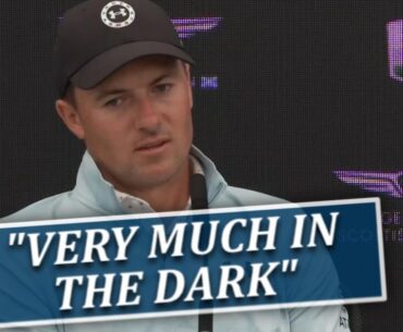 Top PGA Tour Players "Very Much In The Dark" Says Jordan Spieth