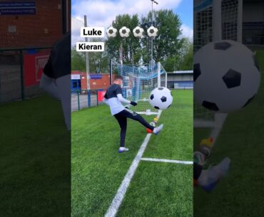 *INSANE* CURVE CHALLENGE vs Kieran Brown!!! ⚽️🤩