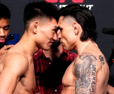 UFC Vegas 72: Weigh-In Faceoffs