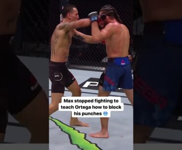 When Max showed Ortega how to block 🥶😳