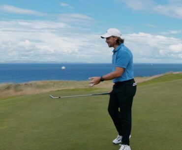 Tommy Fleetwood's Links Golf Practice Round | TaylorMade Golf