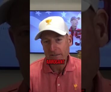 Jim Furyk announced as Vice Captain for the 2023 Ryder Cup in Rome. He’ll be looking for redemption.