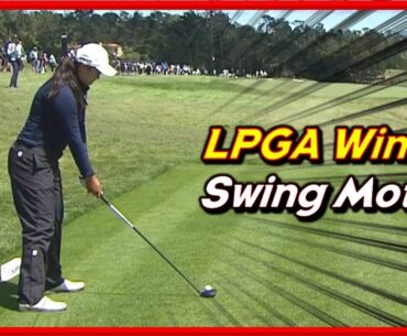 LPGA Winner "Allisen Corpuz" Powerful Swings & Slow Motions I US Open 2023 Champion