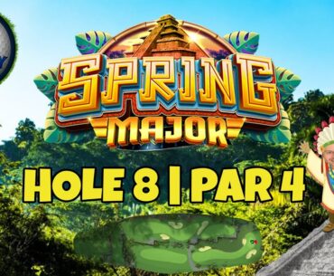 Master, QR Hole 8 - Par 4, EAGLE - Spring Major Tournament, *Golf Clash Guide*