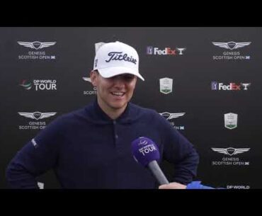 Yannik Paul · Round 1 · Interview · 2023 Genesis Scottish Open · PGA Tour