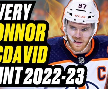 EVERY Point From Art Ross Trophy Winner Connor McDavid | 2022-23 NHL Season