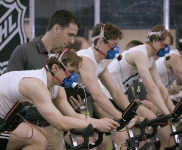 V02Max testing at the NHL Combine