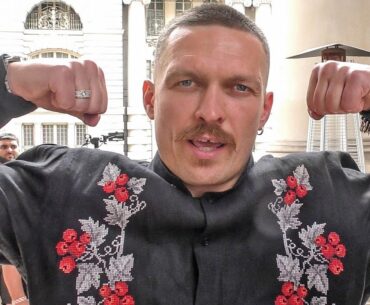 OLEKSANDR USYK CALLS OUT CONOR MCGREGOR in response to Tyson Fury vs Francis Ngannou