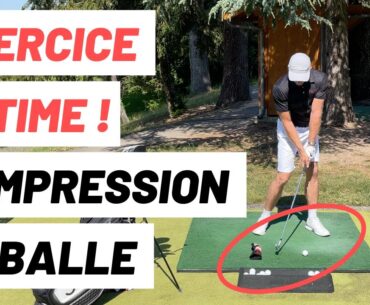 Exercice ultime balle - terre pour compresser la balle