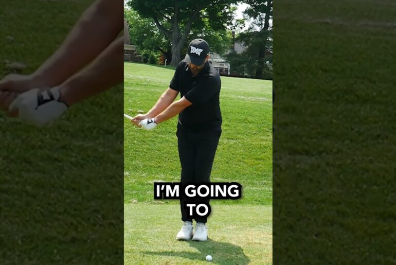 Golf swing with SpinWall Plate (elastics) FOGOLF FOLLOW GOLF