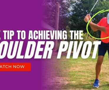 How to achieve the Adam Scott Shoulder Turn