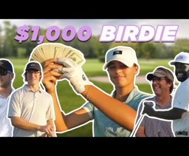 I GAVE AWAY $1000 to the FIRST person who got a BIRDIE
