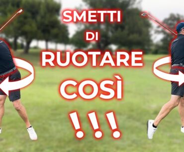 Basta RUOTARE il corpo nel modo SBAGLIATO!