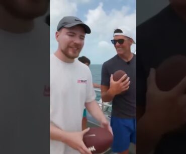 Tom Brady Makes it Look Too Easy 🔥 via @MrBeast