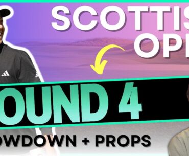 Scottish Open - Round 4 Showdown Picks [DraftKings] + PrizePicks and Underdog Player Props
