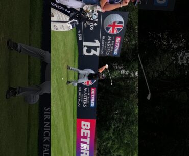 Min Woo Lee might have the best golf swing I've ever seen!! #shorts #minwoolee #britishmasters