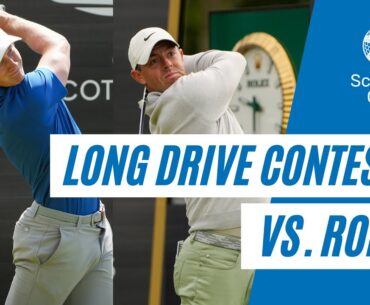 Taking On RORY MCILROY In A Long Drive Contest! 🤯🚀 Genesis Scottish Open 🏴󠁧󠁢󠁳󠁣󠁴󠁿