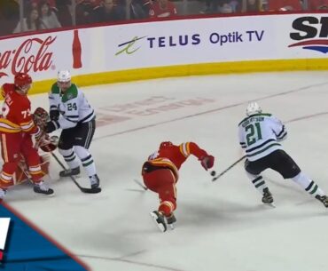 Stars' Robertson Gets Andersson Leaning With A Toe-Drag, Roofs The Backhand For OT Winner