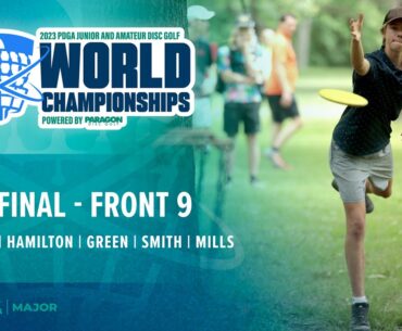 2023 PDGA Amateur and Junior Worlds | MA1 FINAL F9 Lead Card |  Olson, Hamilton, Green, Smith, Mills