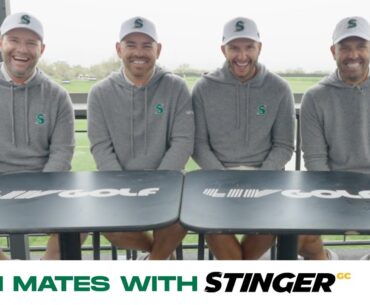 Team Mates with Stinger GC | Louis Oosthuizen, Dean Burmester, Charl Schwartzel, Branden Grace