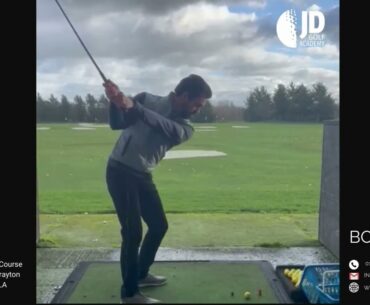 JD Golf Academy Golf Tip How to Hit the Ball Low