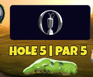 Master, QR Hole 5 - Par 5, ALBA - The Open Championship Tournament, *Golf Clash Guide*
