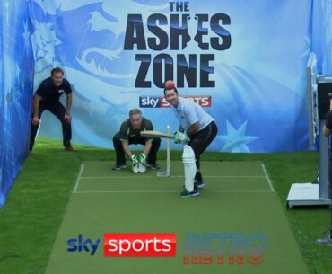 Cameraman doesn’t flinch as Ricky Ponting hits ball towards him