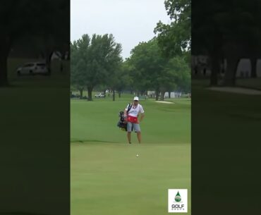 Sam Burns  From Nine Shots Back to a 46 Foot Birdie at Charles Schwab Challenge #Shorts