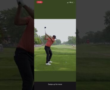 Rising star Ludvig Aberg oets a driver go at Travelers Champ! #ludvigaberg #golf #tomgillisgolf