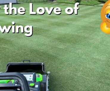 Forget Go Time, It's MOW TIME - Golf Course Lawn - [Ron Henry - LIVE]