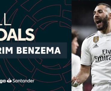 Todos los GOLES de KARIM BENZEMA en LaLiga